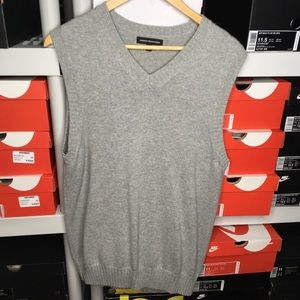 Express design studio sweater vest gray men’s m